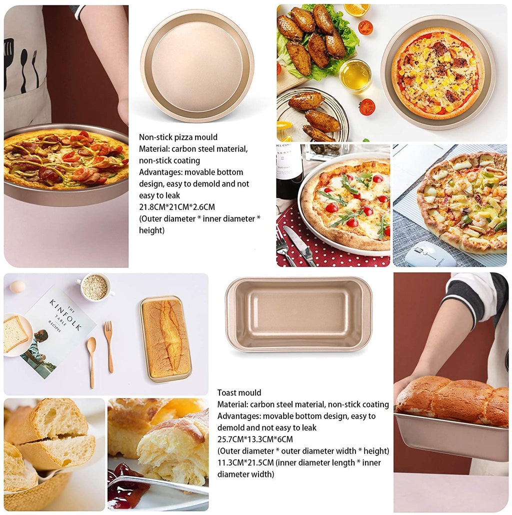 5-Piece Non-Stick Baking Pan Set