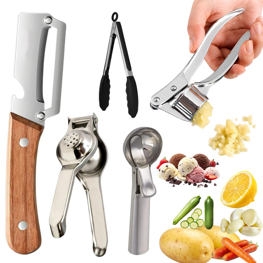5-Piece Stainless Steel Kitchen Gadget Set
