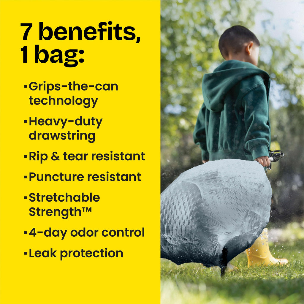 ForceFlex 13-Gallon Kitchen Trash Bags (140-Count)