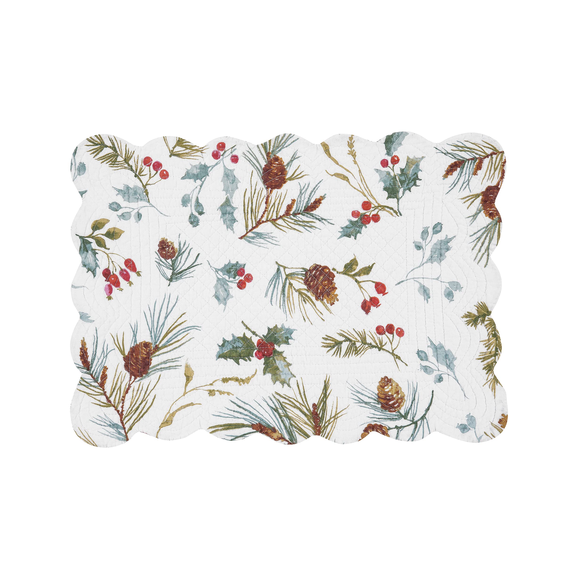 6-Piece Reversible Quilted Placemat Set